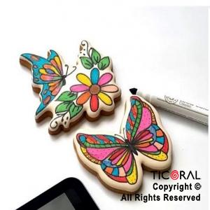 MARCADOR DE TINTA COMESTIBLE FOOD COLORS NEGRO X 6 MARCADORES